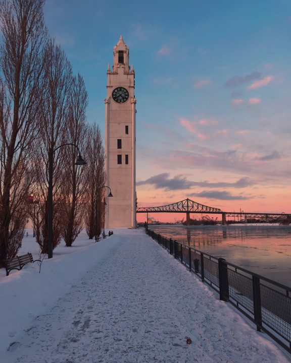 Old Port of Montreal, winter