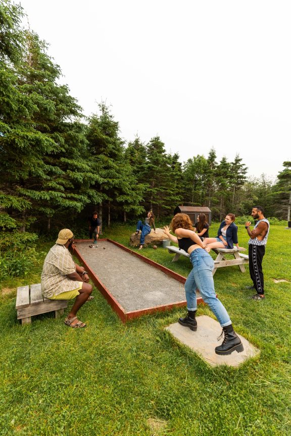 Group of people playing