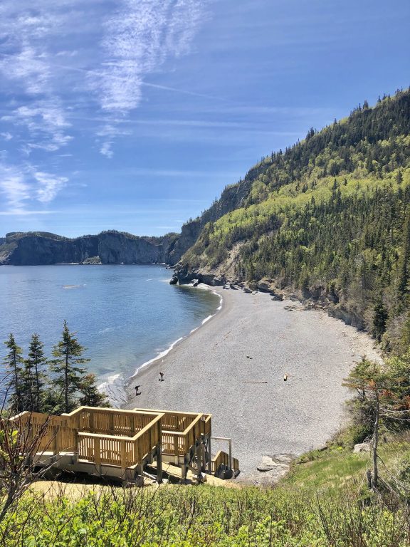 Plage de Cap bon ami, Gaspésie