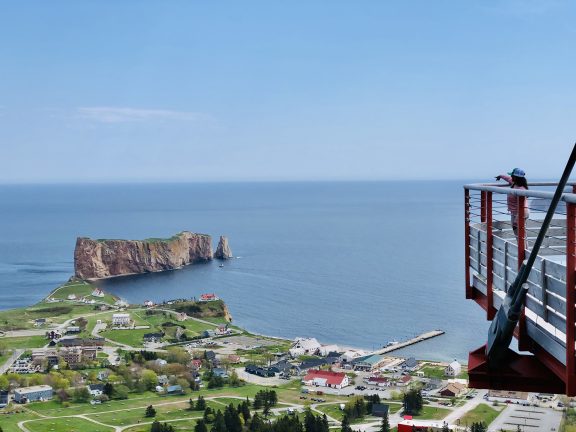 The observatory of Roché Percé