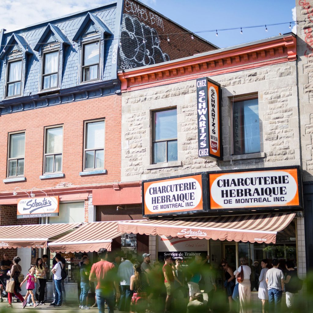 Le Schwartz’s, sur St-Laurent