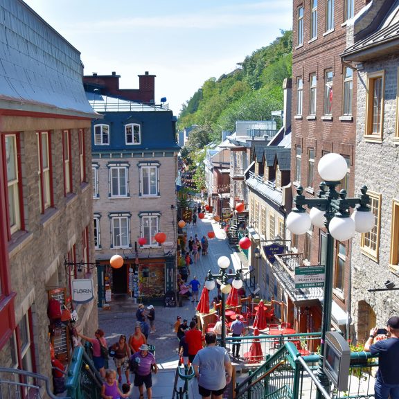 View of the Casse-Cou staircase