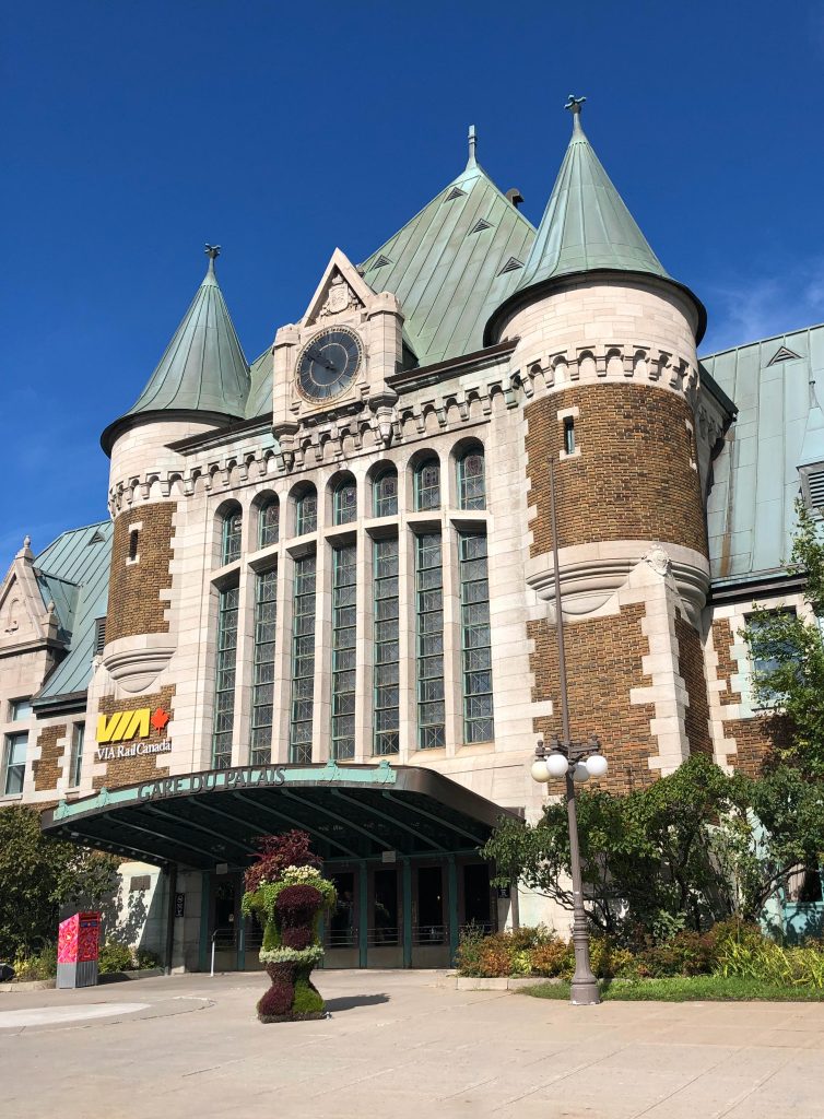 La gare du Palais, à Québec