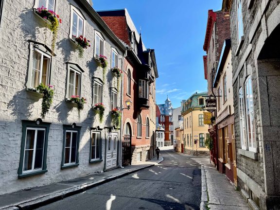 Rue dans le Vieux-Québec