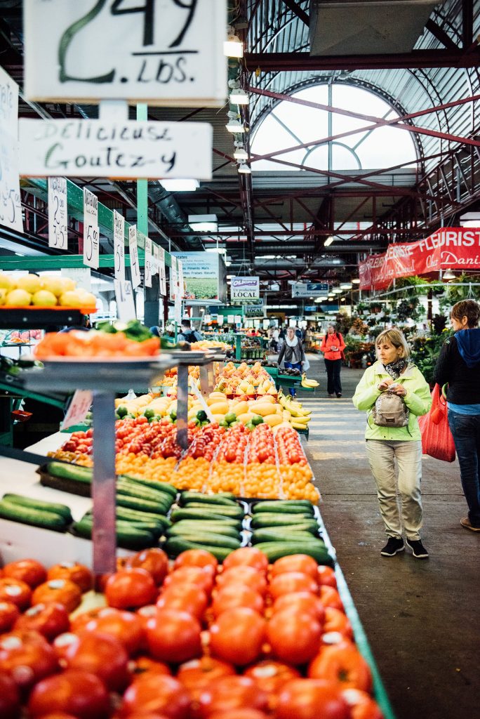 Vegetables at Jean-Talon Market