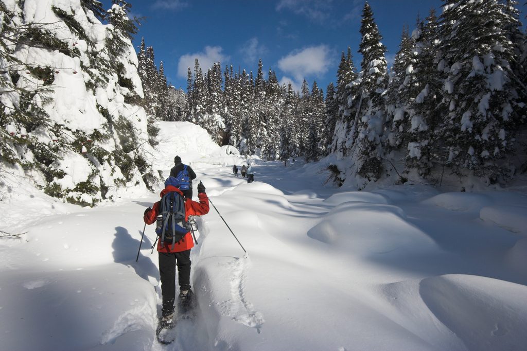 randonneurs au Saguenay