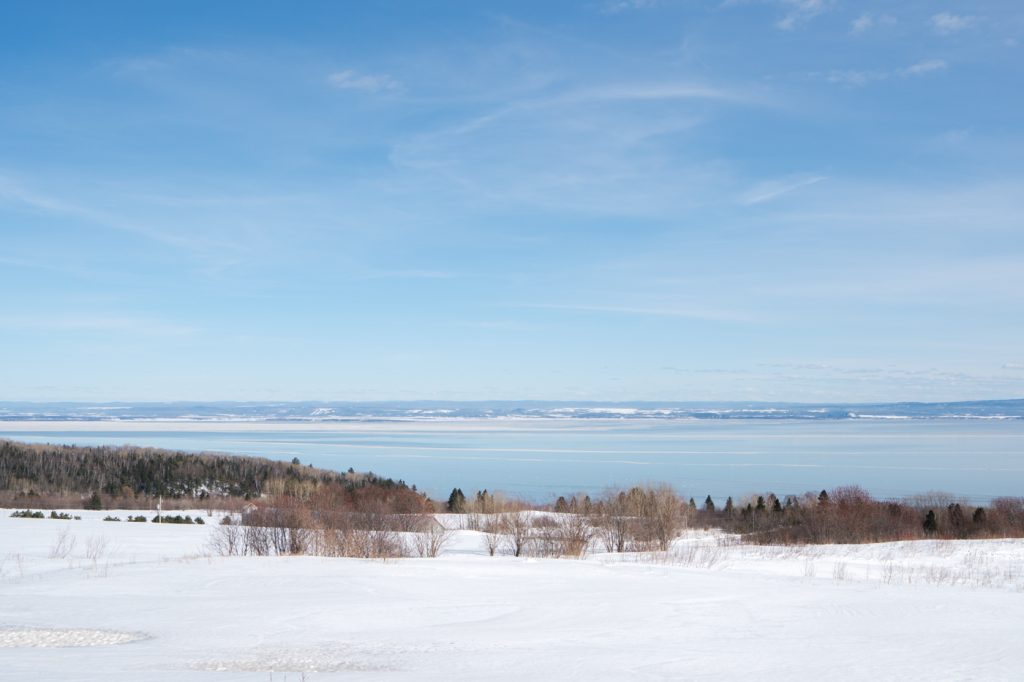 Paysage de la région de Charlevoix