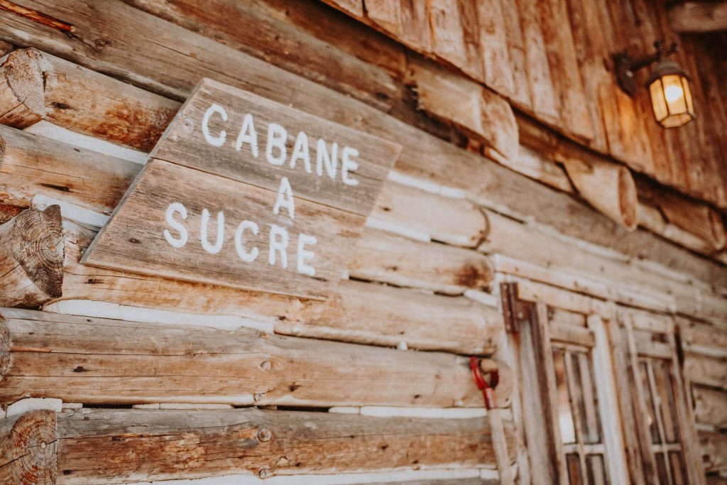 cabane à sucre sirop d'érable temps des sucres