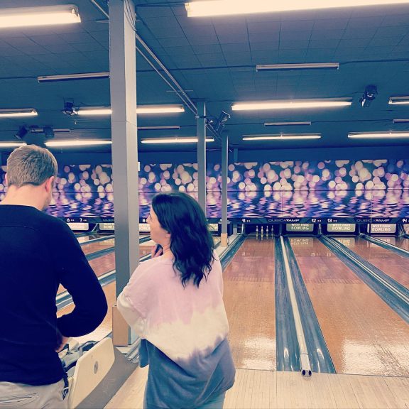 Allé de quille au West park bowl