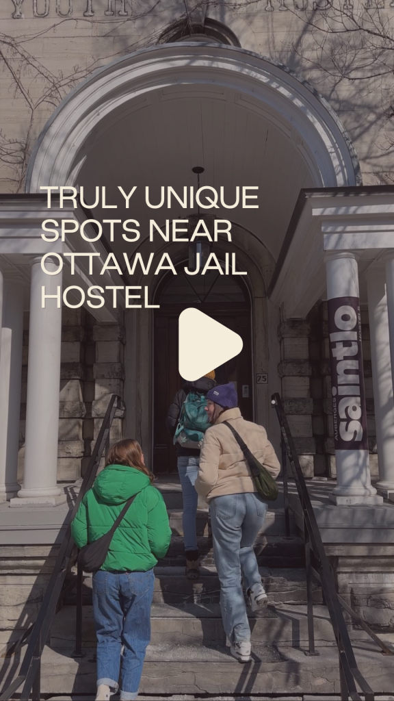Truly unique spots near Ottawa Jail Hostel tiktok