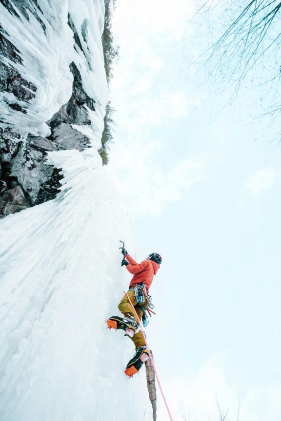 ice climbing